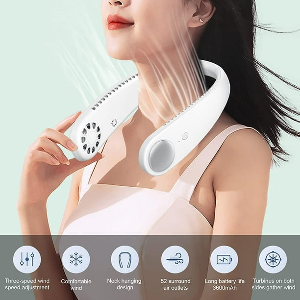 Ventilateur de cou portable sans lame, Tendance, Top qualité avec