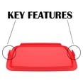 thumbnail image 7 of Pyrex C-233-PC Red 3qt Easy Grab Food Storage Replacement Lid, 7 of 7