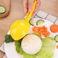 thumbnail image 2 of 4pcs Cuchara semicircular de arroz Pala Porridge Cuchara Simple Sushi Cuchara de arroz Moldes, 2 of 6