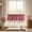 Hot Pink, variant on VANLOFE Half Curtain for Small Window Short Cafe Curtain Rod Pocket Tier Drape for Kitchen Bathroom Home Decor Orange