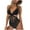 Black, variant on Ozmmyan Sexy Lingerie for Women, Plus Size Lace Sheer Snap Crotch Pajamas Lace Teddy One Piece Babydoll Sexy Mini Bodysuit for Women Naughty for Play, Gift, on Clearance