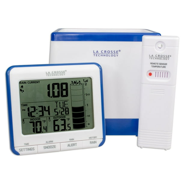 La Crosse Technology 7241710 Digital Rain Gauge with Outdoor