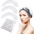 thumbnail image 1 of Gorros de Ducha Impermeables BRILLAR Transparentes 100 Piezas, 1 of 3