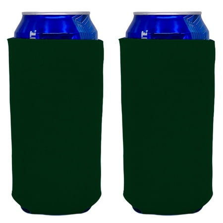

Blank Foam Collapsible 16 oz. Can Coolie (Forest Green 2 Pack)