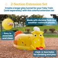 thumbnail image 3 of ECR4Kids Toby Climb-N-Crawl Train, 2-Section Extension Set, Add-on Item, Orange/Yellow, 3 of 9