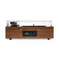 thumbnail image 3 of Victrola Eastwood II 3-Speed Bluetooth Record Player with Audio-Technica Cartridge & Built-in Speakers, Walnut, 3 of 15