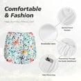 thumbnail image 4 of Bixox Women's Butterflies pattern 2 in 1 Running Shorts - Lightweight Athletic Workout Gym Yoga Shorts Liner with Pockets - Medium, 4 of 7