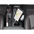 thumbnail image 4 of Weathertech iPod/iPhone/Smartphone Mount 8ACF9XL iPod/iPhone/Smartphone Mount; CupFone XL; 360 Degree Rotation; With Hand Sanitizer Holder; Black; With Two Black Plastic Knobs, 4 of 4