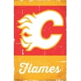 thumbnail image 2 of NHL Calgary Flames - Retro Logo 13 Canvas Wall Poster, 14.725" x 22.375", 2 of 4