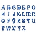 thumbnail image 1 of GOOHOCHY 26 piezas de hierro en parches de letras en inglés, parches de apliques de alfabeto para coser, 1 of 7