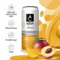 thumbnail image 3 of AQUA Carpatica Sparkling Flavours Mango & Peach 4 x 330ml, British Import (Pack of 2), 3 of 3