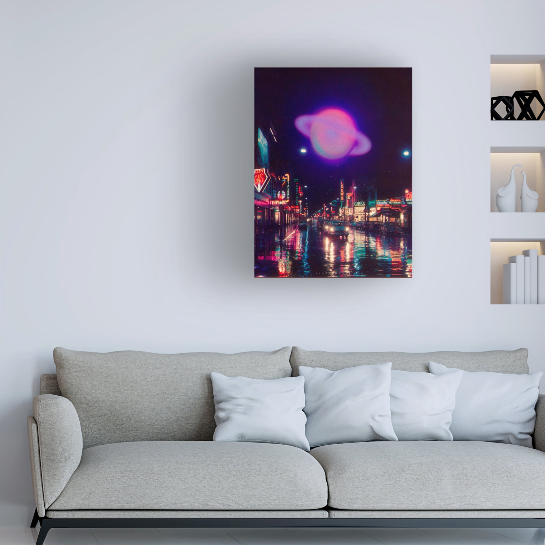 Trademark Fine Art spacerocket art 662 Canvas Wall Art