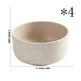 thumbnail image 2 of Neoargh Silicone Dipping Bowls Set of 4, Small Dessert Bowls, Unbreakable Dip Bowls & Sauce Bowls, Small Bowls for Dips, Mini Prep Small Bowl for Soy Sauce & Sides Beige 4.45*2.28IN, 2 of 7