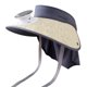 thumbnail image 3 of Sombrero de ala ancha para hombre con ventiladores incorporados, protección UV, material transpirable, gorra para senderismo y pesca al aire libre, 3 of 7