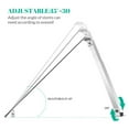 thumbnail image 5 of Adjustable Solar Panel Tilt Mount Brackets Flat Surface Adjustable Frame Roof RV, 5 of 11