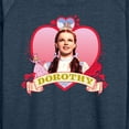 thumbnail image 3 of Wizard of Oz - Heart Dorothy - Women's Lightweight French Terry Long Sleeve Shirt, 3 of 5