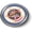 Metal Bezel, variant on BestLicensePlateFrames Minnesota State Flag 3D Domed CAR Emblem Badge Sticker Flexible Round