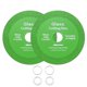 thumbnail image 1 of Disco de corte de vidrio Uxcell 2 Pack de 5 pulgadas para amoladora angular de 7/8" Disco de corte de diamante Ultra-fino, 1 of 6