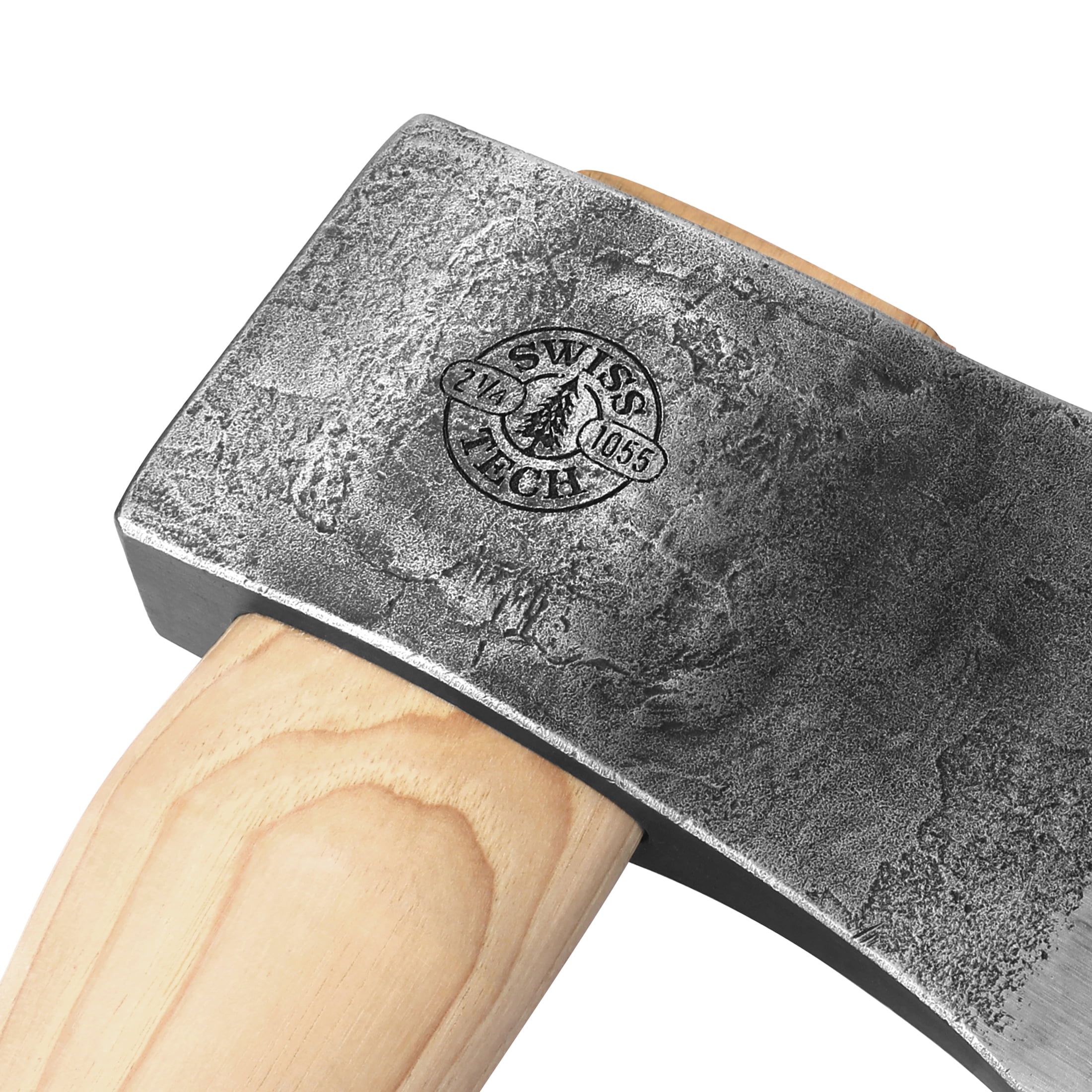 Swiss Tech 28-inch Drop Forged Steel Axe with Hickory Handle, Gewahlt