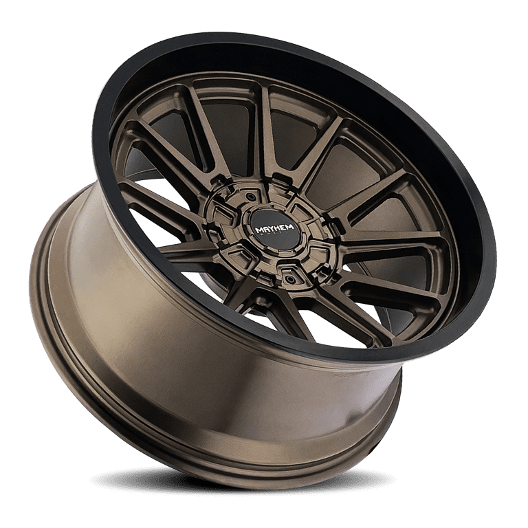 20x10 Mayhem 8116 Intrepid Matte Bronze Wheel 5x5/5x5.5 (-24mm