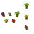 thumbnail image 3 of 5PCS Miniature Landscape Adornments Resin Mini Shrubs Flower Ornaments, 3 of 7