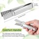 thumbnail image 2 of Stainless Steel Tea Bag Squeezer 2pcs Silver Tea Bag Squeezer Pliers Long Gift, 2 of 5