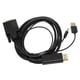 thumbnail image 2 of Cable Adaptador De Vídeo, Compacto 1920x1080 A 60 Hz Cable Conector VGA A Plug And Play Resistente Al Desgaste Para Computadora Portátil Para Monitor, 2 of 7