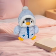 Latrodar Kids Christmas Gifts Plush Toys Cute Penguin Furry Toy Doll Soothing Children's Gifts Stuffed Animals Birthday Gifts for Women
