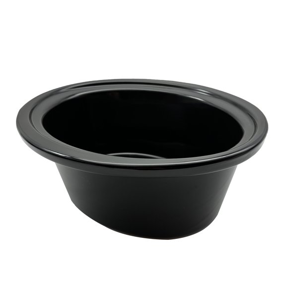 Oval Ceramic Pot Compatible with Crockpot Slow Cooker 6Qt CPSCVO60LL-BP, CPSCVC60LL-S, SCCPVL600-S-BR