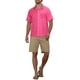 thumbnail image 2 of CAMISA DE PARCHEO DE BOTONES DE MANGA CORTA CON PUNTOS DE POLKA PARA HOMBRES INSPIRADOS EN EL VERANO COLOR ROSA, 2 of 7