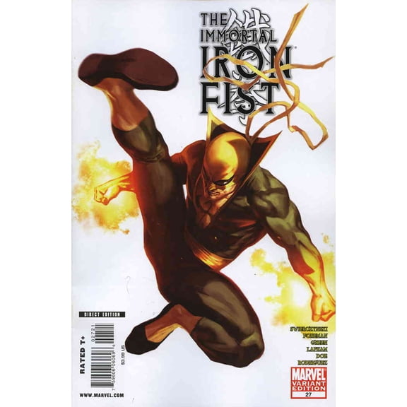 Immortal Iron Fist, The #27A VF ; Marvel Comic Book