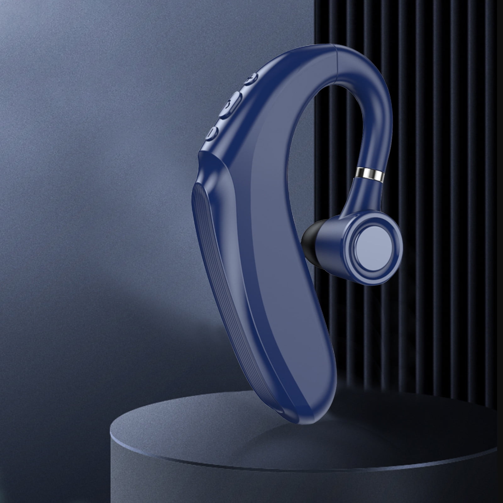 Weloille BLE 5.2 Bluetooth Headset Wireless Earpiece with Noise Cancelling Mic, Ultralight Comfortable for Business Office Driving Sport