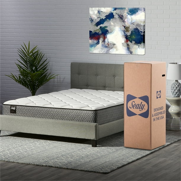 Sealy Response Essentials 10" Encased Coil Innerspring Mattress in a