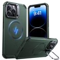 thumbnail image 1 of Funda ESR para iPhone 13 Pro con soporte de uso militar, color gris, 1 of 7