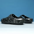thumbnail image 3 of Zapatillas de hombre de talla grande, nuevo estilo de verano, tendencia al aire libre, agujero, río, zapatos de playa, chanclas de interior, 3 of 5