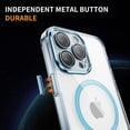 thumbnail image 2 of Decase Magnetic Case for iPhone 14 Pro Max,Compatible with Mag-safe,Military-Grade Protection,Slim Stylish Non-Yellowing Shockproof Case for iPhone 14 Pro Max,Clear Anti-Scratch Back Cover,Blue, 2 of 7