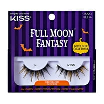 KISS Full Moon Fantasy Decorated, False Eyelashes, Vamp Life, 12 mm, 1 Pair