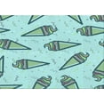 thumbnail image 1 of Ahgly Company Indoor Rectangle Patterned Light Aquamarine Green Area Rugs, 5' x 8', 1 of 6