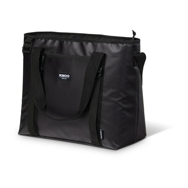 Igloo 30-Can Getaway Durable Tote Soft Sided Cooler - Black 