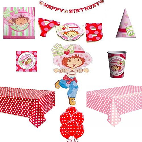 Strawberry Shortcake Party Supply Pack - Walmart.com - Walmart.com