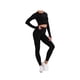 thumbnail image 1 of Set Deportivo Top Manga Larga Sports Store I Brown Talla CH Negro, 1 of 2
