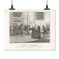thumbnail image 2 of Print: Luther Lasst 95 Satze Gegen Den Ablass An Die Scholsskirche Zu, 2 of 4