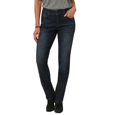 Democracy Women's Ab Solution Straight Leg, Dark Indigo Artisanal