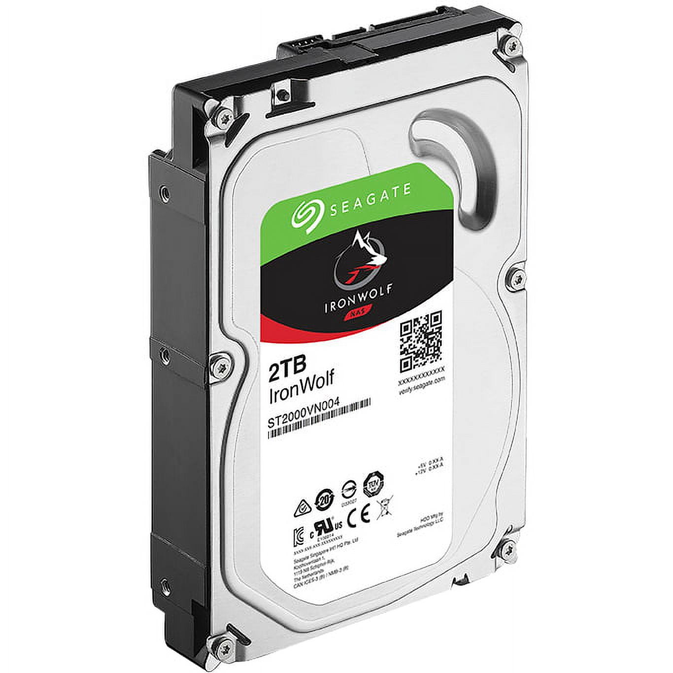 Seagate ST2000VN004（3.5インチ HDD 2TB） Seagate Computer PC Storage: IronWolf 2TB 5900RPM 64MB Cache 3.5