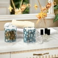 thumbnail image 4 of Yayeee 4 Pack Qtip Holder Bathroom Cotton Swab Canister with Lid Clear Dispenser Set, Easter Eggs, 4 of 6