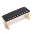 thumbnail image 2 of Reposauñas de Manicura de Cuero, Almohada de Mano de Madera de Doble Capa para Uños de los Pies, Cojín de Mesa Plegable para Aliviar la Fatiga de Las Manos, Reposabrazos, 2 of 8