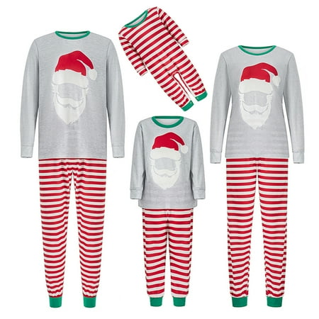 

Matching Family Pajamas Sets Christmas Pjs Holiday Sleepwear Sets Family Printed Jammies Santa Claus Xmas PJS Set