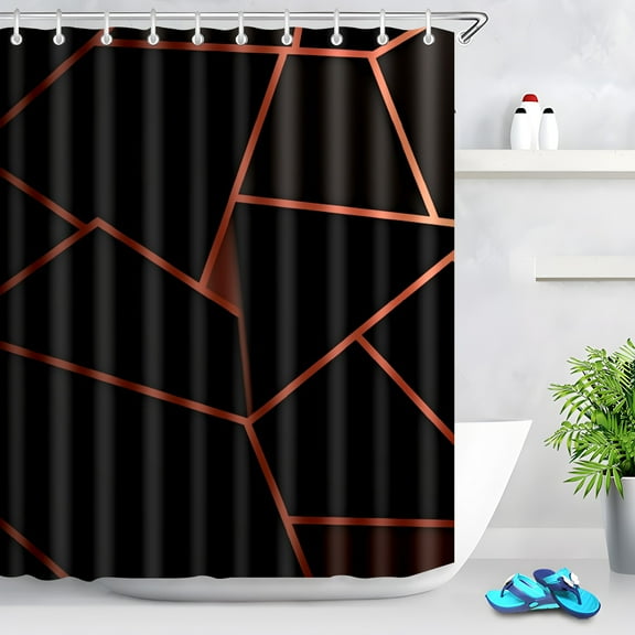 Durable Waterproof Polyester Shower Curtain Odorless Perfect for Your Bathroom Decor 60x72inch