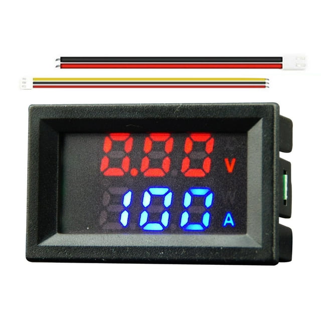 Monitor Power Wattmeter Socket Outlet Current Display Low Cost Digital Red Blue