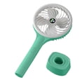 thumbnail image 1 of 1200mAh Portable Handheld Fan Adjustable 2 Speed Rechargeable Cooling Fan 1200mAh for Women Men Travel Camping Yellow, 1 of 4